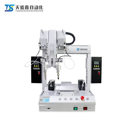 High-Precision Double Head Soldering Machine for Electronics Assembly